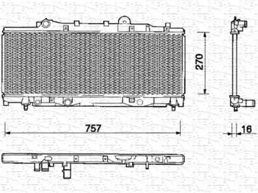 Теплообменник MAGNETI MARELLI 350213115000