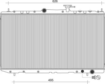 Теплообменник MAGNETI MARELLI 350213116300