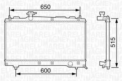 Теплообменник MAGNETI MARELLI 350213116800