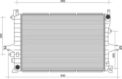 Теплообменник MAGNETI MARELLI 350213117200