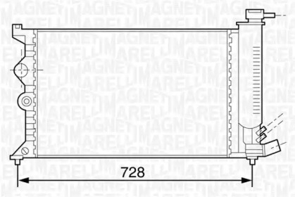 Теплообменник MAGNETI MARELLI 350213118600