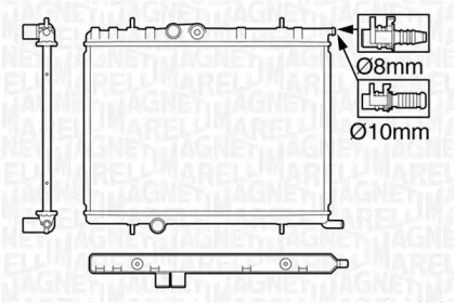 Теплообменник MAGNETI MARELLI 350213119600