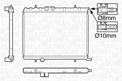 Теплообменник MAGNETI MARELLI 350213119800