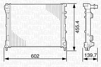 Теплообменник MAGNETI MARELLI 350213120500