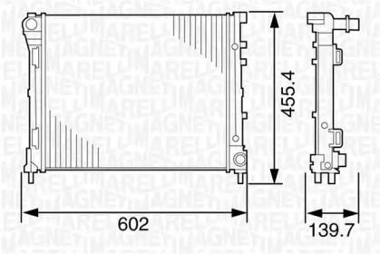 Теплообменник MAGNETI MARELLI 350213120800