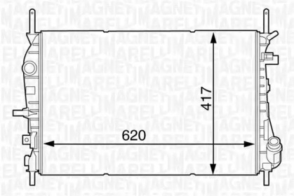 Теплообменник MAGNETI MARELLI 350213122300