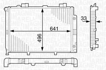 Теплообменник MAGNETI MARELLI 350213123100