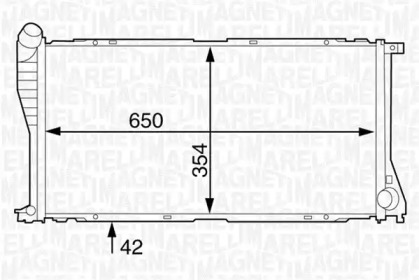 Теплообменник MAGNETI MARELLI 350213124200