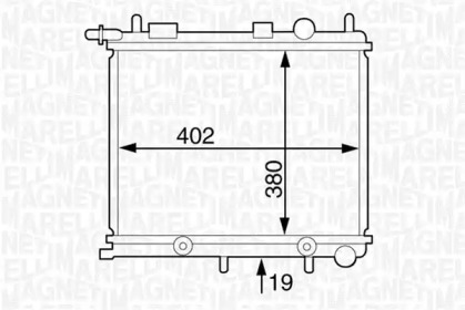 Теплообменник MAGNETI MARELLI 350213125700