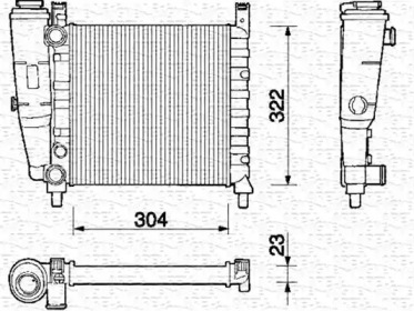 Теплообменник MAGNETI MARELLI 350213125000