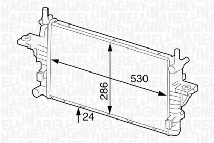 Теплообменник MAGNETI MARELLI 350213126100