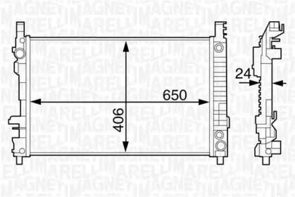 Теплообменник MAGNETI MARELLI 350213126300