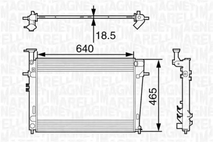 Теплообменник MAGNETI MARELLI 350213127400