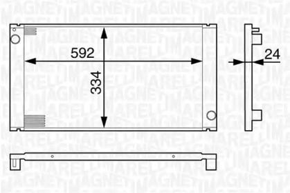 Теплообменник MAGNETI MARELLI 350213127800