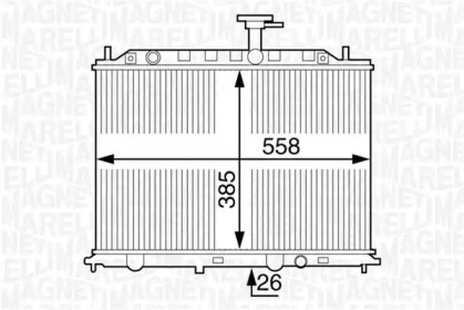 Теплообменник MAGNETI MARELLI 350213128400