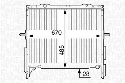 Теплообменник MAGNETI MARELLI 350213128600