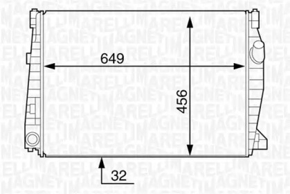 Теплообменник MAGNETI MARELLI 350213128900