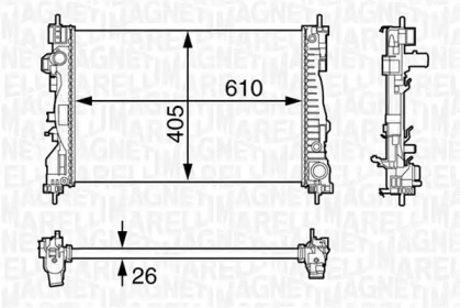 Теплообменник MAGNETI MARELLI 350213129700