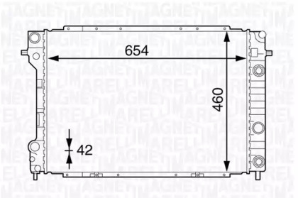 Теплообменник MAGNETI MARELLI 350213130900