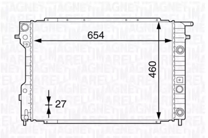 Теплообменник MAGNETI MARELLI 350213131100