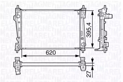 Теплообменник MAGNETI MARELLI 350213131300