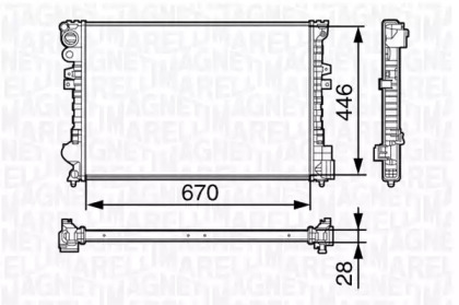 Теплообменник MAGNETI MARELLI 350213131400