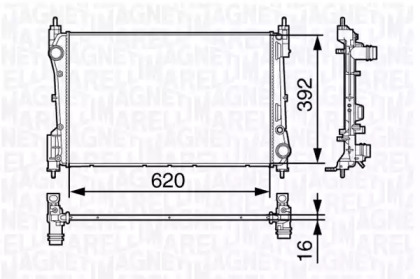 Теплообменник MAGNETI MARELLI 350213131500