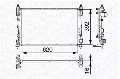 Теплообменник MAGNETI MARELLI 350213131600