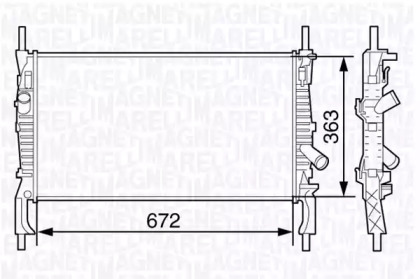 Теплообменник MAGNETI MARELLI 350213131800