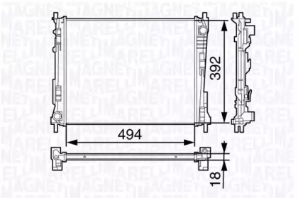 Теплообменник MAGNETI MARELLI 350213132100