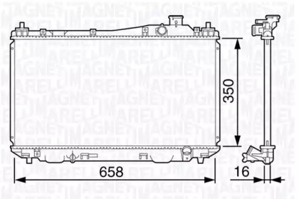 Теплообменник MAGNETI MARELLI 350213133000