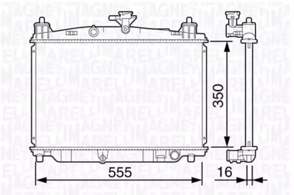 Теплообменник MAGNETI MARELLI 350213134100