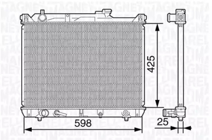 Теплообменник MAGNETI MARELLI 350213136800