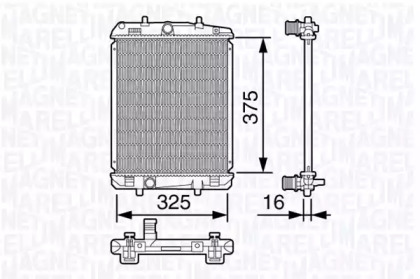 Теплообменник MAGNETI MARELLI 350213137200