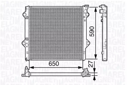 Теплообменник MAGNETI MARELLI 350213137400