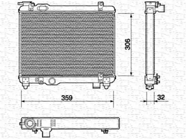 Теплообменник MAGNETI MARELLI 350213137000