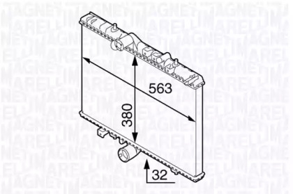 Теплообменник MAGNETI MARELLI 350213138300