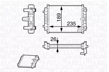 Теплообменник MAGNETI MARELLI 350213138900