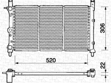 Теплообменник MAGNETI MARELLI 350213138000