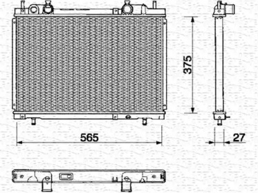 Теплообменник MAGNETI MARELLI 350213141000