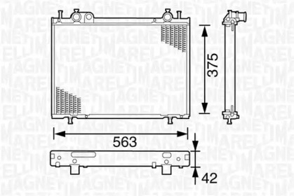 Теплообменник MAGNETI MARELLI 350213153003