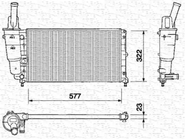 Теплообменник MAGNETI MARELLI 350213160000