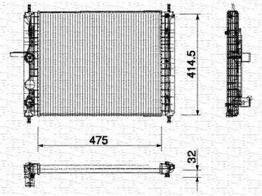 Теплообменник MAGNETI MARELLI 350213164000