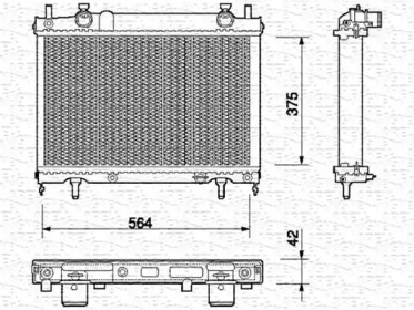 Теплообменник MAGNETI MARELLI 350213165000