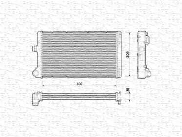 Теплообменник MAGNETI MARELLI 350213167000