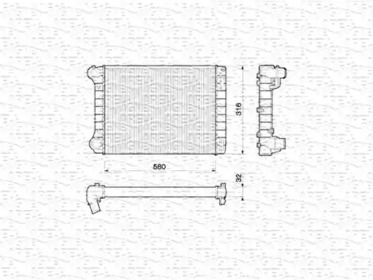 Теплообменник MAGNETI MARELLI 350213172000