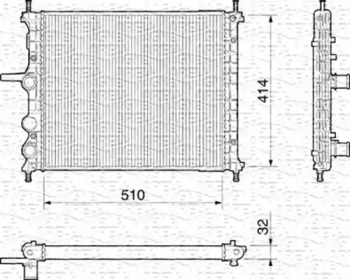 Теплообменник MAGNETI MARELLI 350213187000