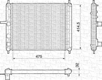 Теплообменник MAGNETI MARELLI 350213191000