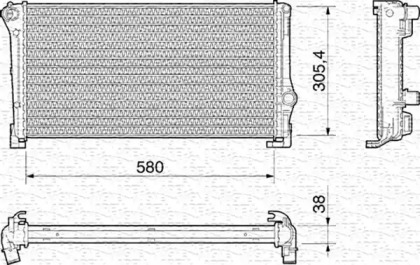 Теплообменник MAGNETI MARELLI 350213199000