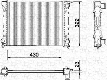 Теплообменник MAGNETI MARELLI 350213202000